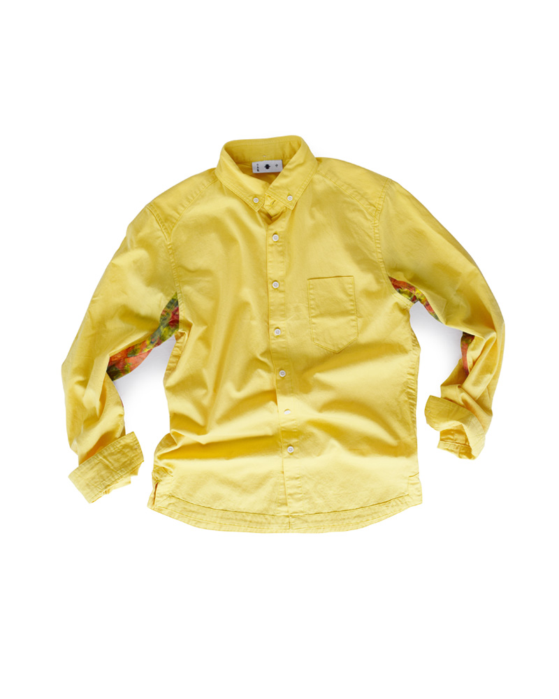 Yoshiyuki / Jinbaori shirt #23 "Kagero" yellow Image